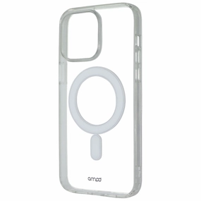Ampd Impact Drop Series Case for MagSafe for Apple iPhone 14 Pro Max - Clear Matte Texture Design