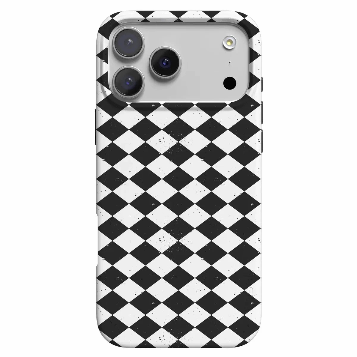 Salem's Hex | Black & White Checkered Case Versatile Design Anti Shock