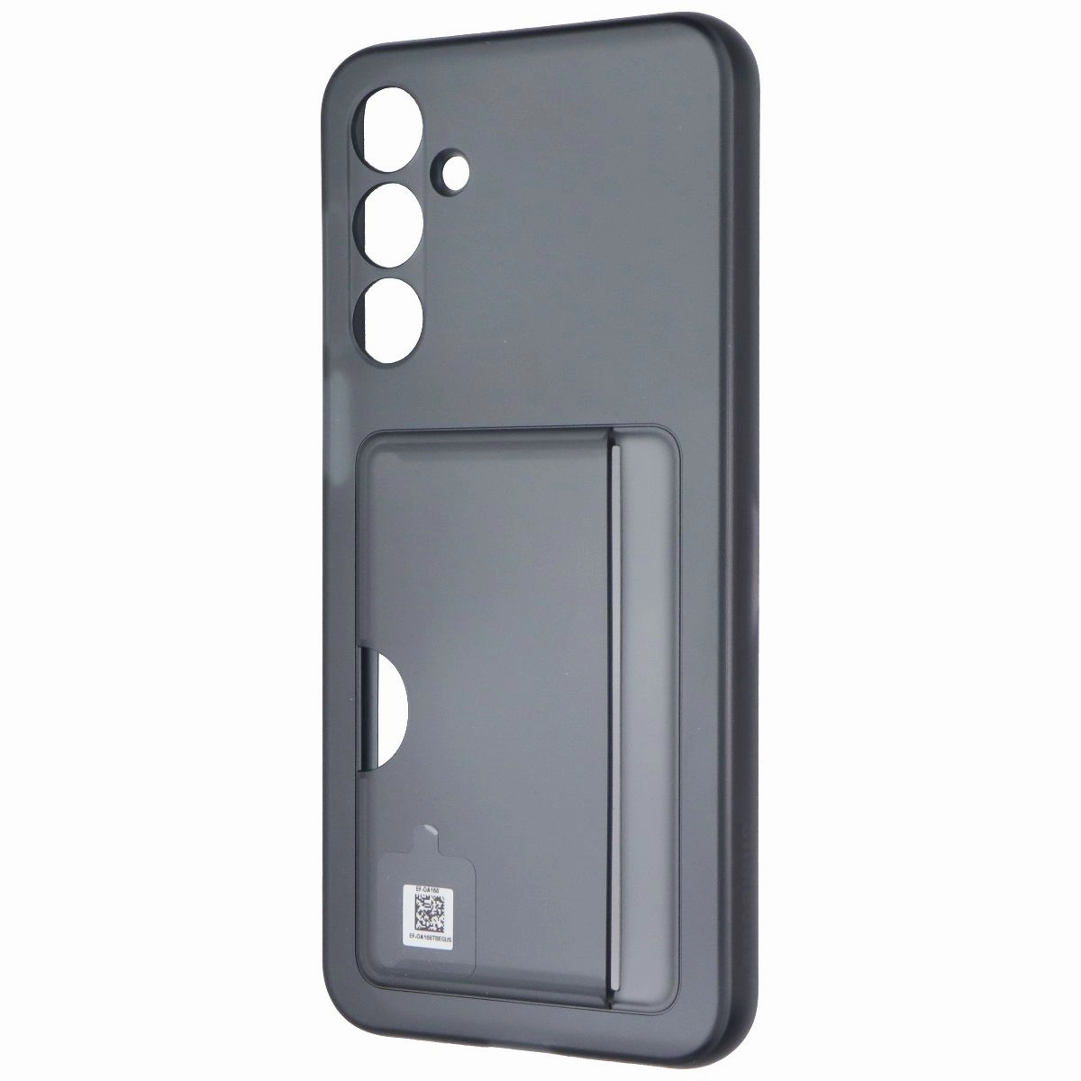 Samsung Card Slot Case for Galaxy A16/A16 5G (EF-OA166TBEGUS) - Black Matte Edge