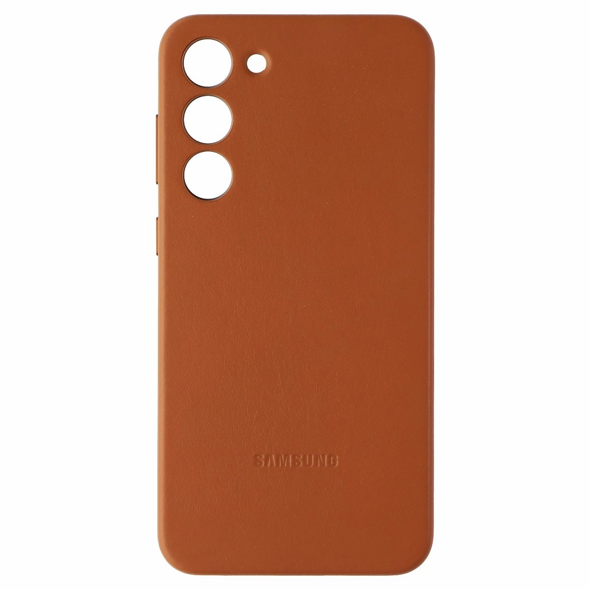 Samsung Leather Case for Galaxy S23  (Plus) - Brown Durable Protection Layer