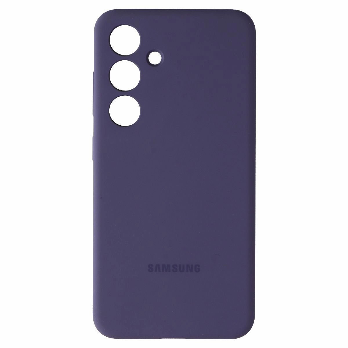 Samsung Official Silicone Case for Samsung Galaxy S24 - Dark Violet Classic Finish