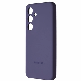 Minimal Frame Durable Grip Samsung Official Silicone Case for Samsung Galaxy S24 - Dark Violet