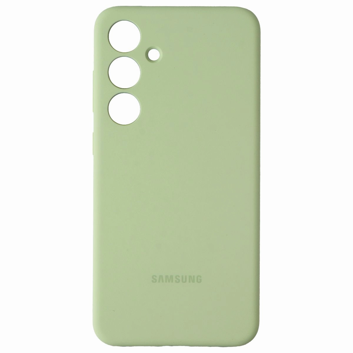 Samsung Official Silicone Case for Samsung Galaxy S24  (Plus) - Lime Rugged Surface Build