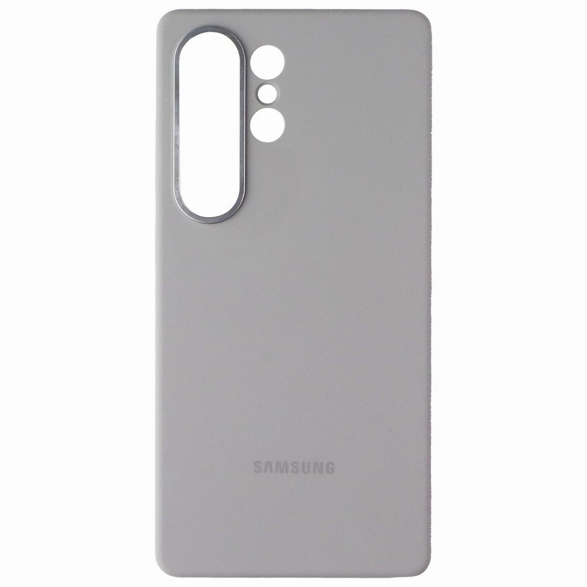 Long Lasting Samsung Official Silicone Case for Samsung Galaxy S25 Ultra - Gray