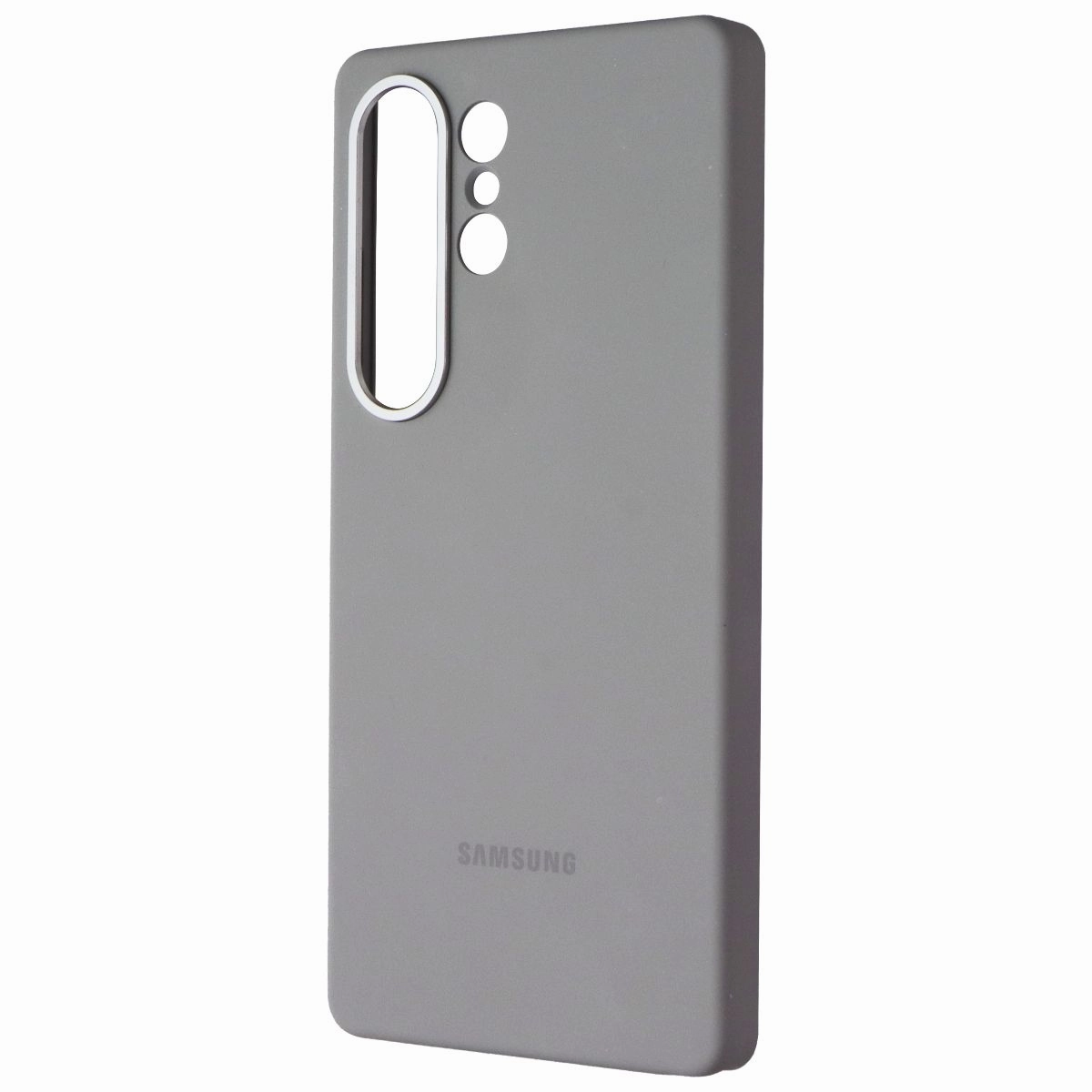 Samsung Official Silicone Case for Samsung Galaxy S25 Ultra - Gray Tactile Buttons Outdoor Design