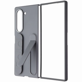Samsung Silicone Case for Samsung Galaxy Z Fold6 - Gray Modern Minimalism
