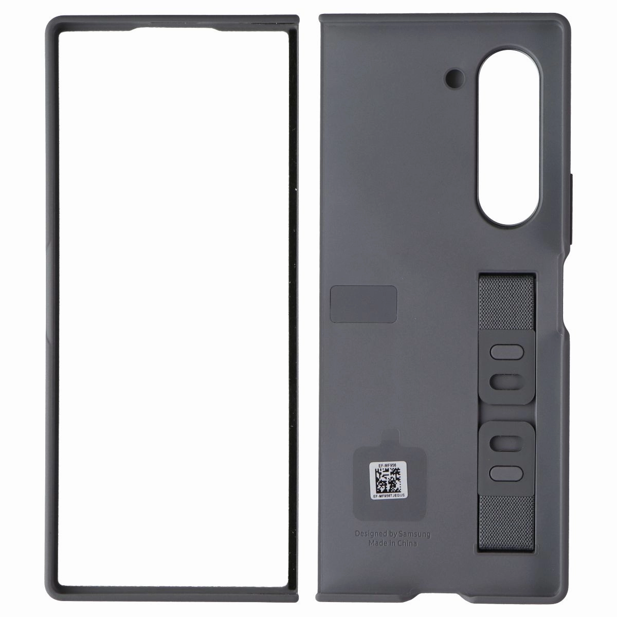 Durable Build Samsung Silicone Case for Samsung Galaxy Z Fold6 - Gray