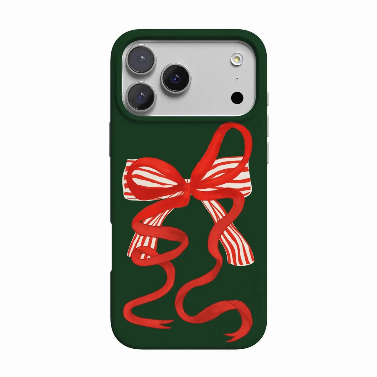 Durable Detail Rugged Surface Santa's Favorite | Holiday Bow Case