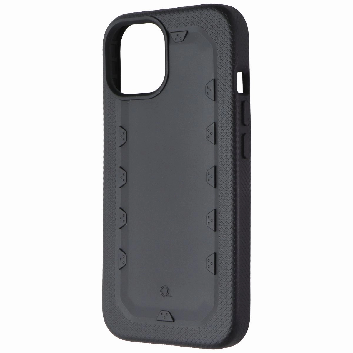 Quikcell Ultra Operator Rugged Gel Case for Apple iPhone 15 - Black Elegant Edge