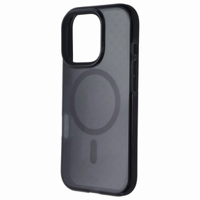 Tech21 EvoCheck Series Case for MagSafe for Apple iPhone 16 Pro - Smoke Charcoal Soft Detail