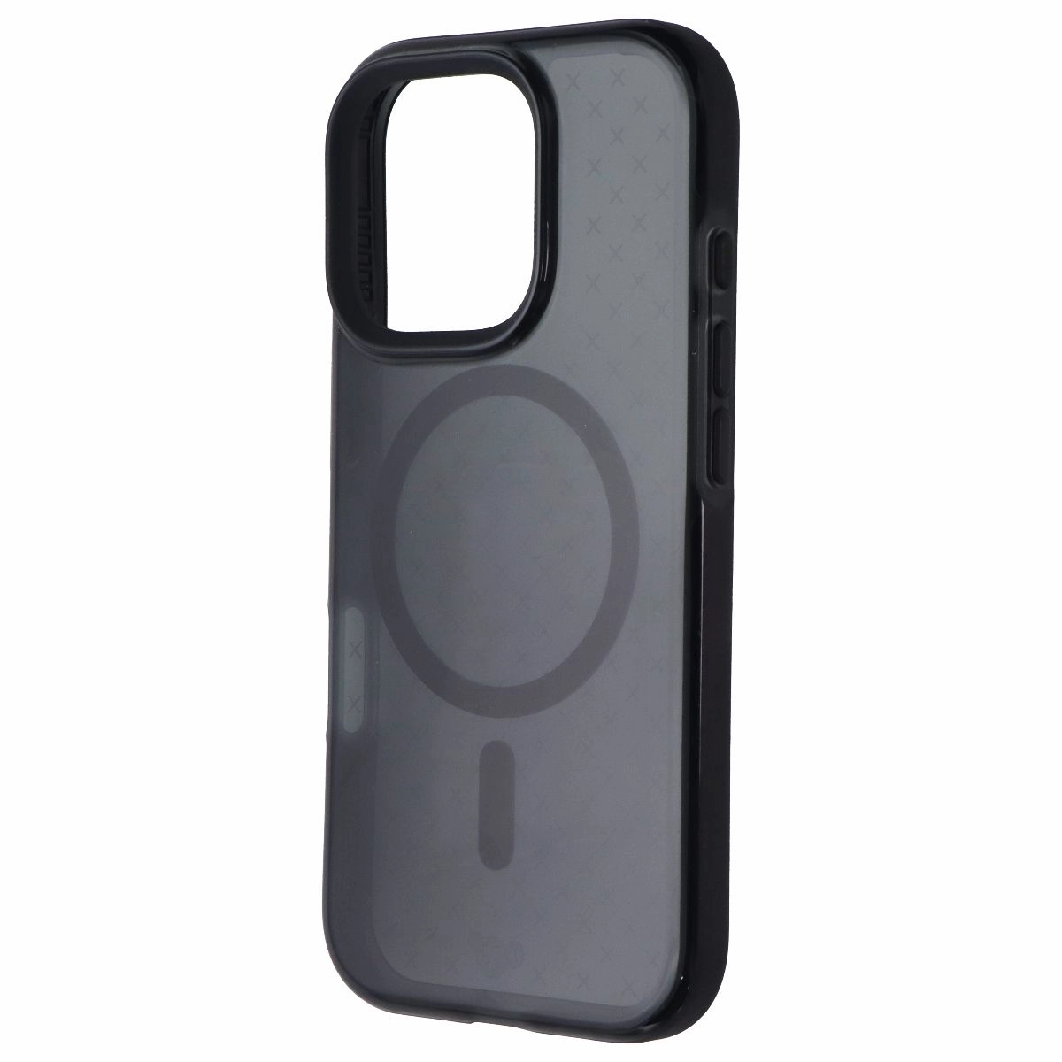 Tech21 EvoCheck Series Case for MagSafe for Apple iPhone 16 Pro - Smoke Charcoal Soft Detail