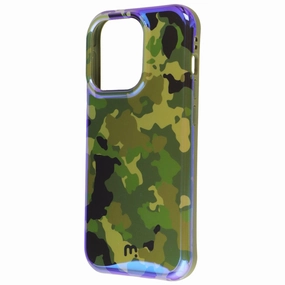 Refined Style MyBat Pro Chic Series Case for Apple iPhone 14 Pro - Iridescent Desert Camo