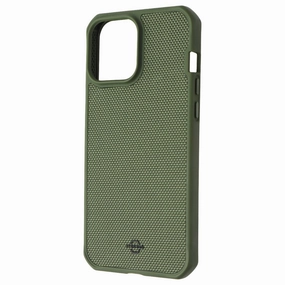 Durable Frame ITSKINS Hybrid // Ballistic Case for iPhone 13 Pro Max/12 Pro Max - Olive Green