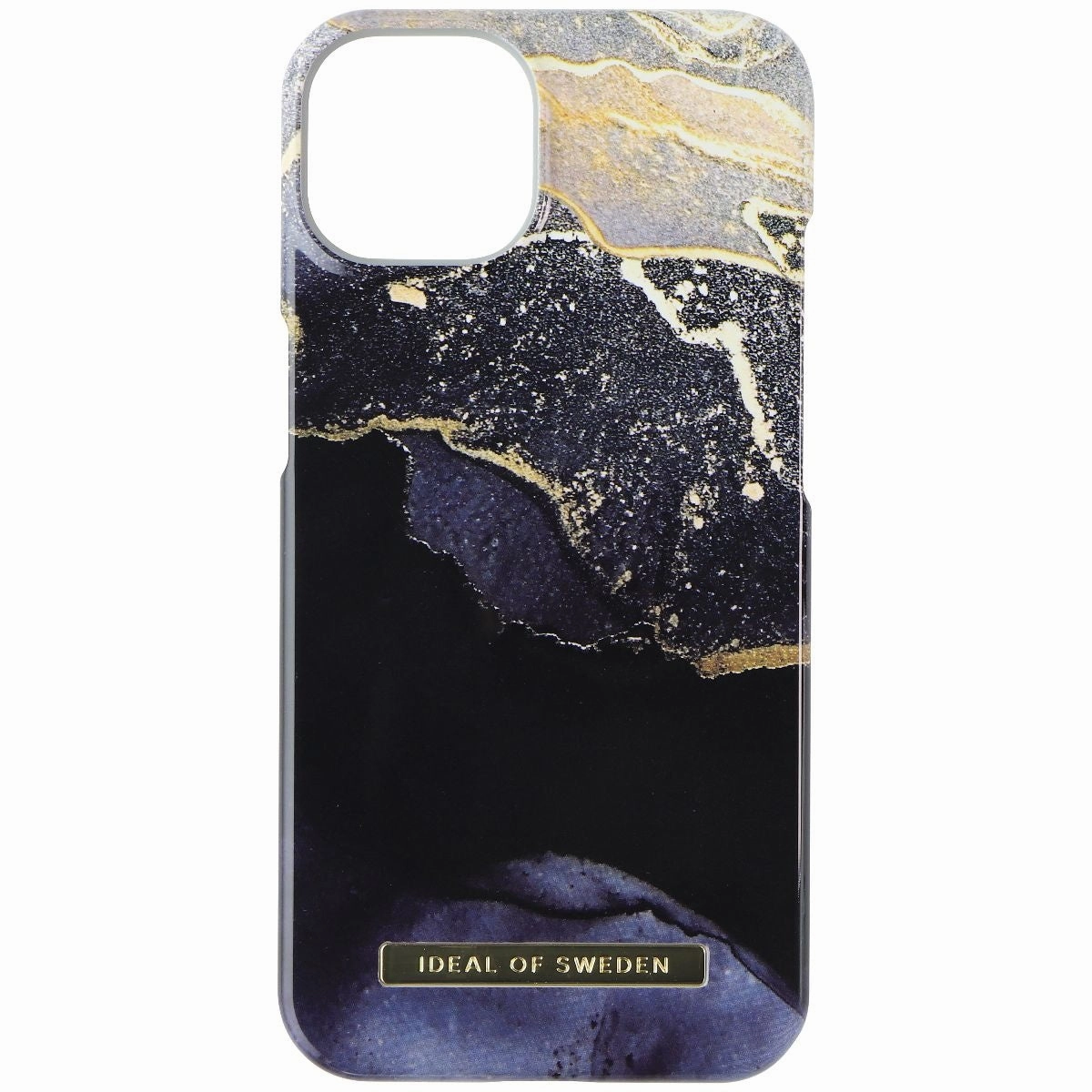 iDeal of Sweden Printed Case for iPhone 13 - Golden Twilight Marble Matte Detail Creative Accent