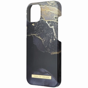 Modern Pattern Style Impact shield iDeal of Sweden Printed Case for iPhone 13 - Golden Twilight Marble