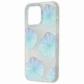 Matte Look Design Mybat Pro Mood Series Case for Apple iPhone 14 Pro Max - Blue Seashell