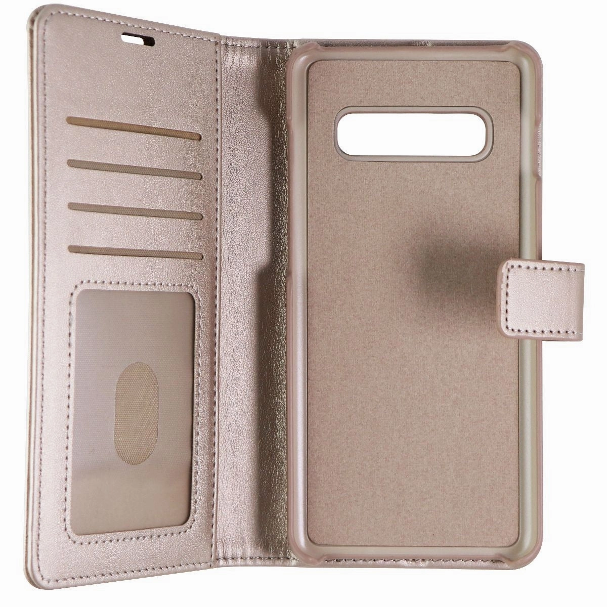 Outdoor Adventure Portable Accessory Skech (SK64-PB-CHP) Wallet Detachable Case Cover for Samsung Galaxy S10  - Gold