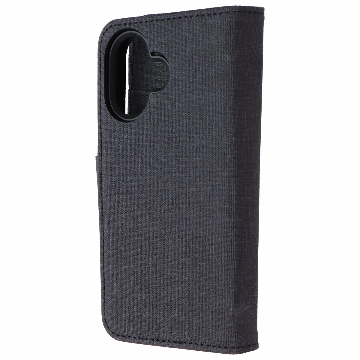 Minimal Edge Design BLU Elements Folio 2-in-1 Series Case for MagSafe for Apple iPhone 16 - Black