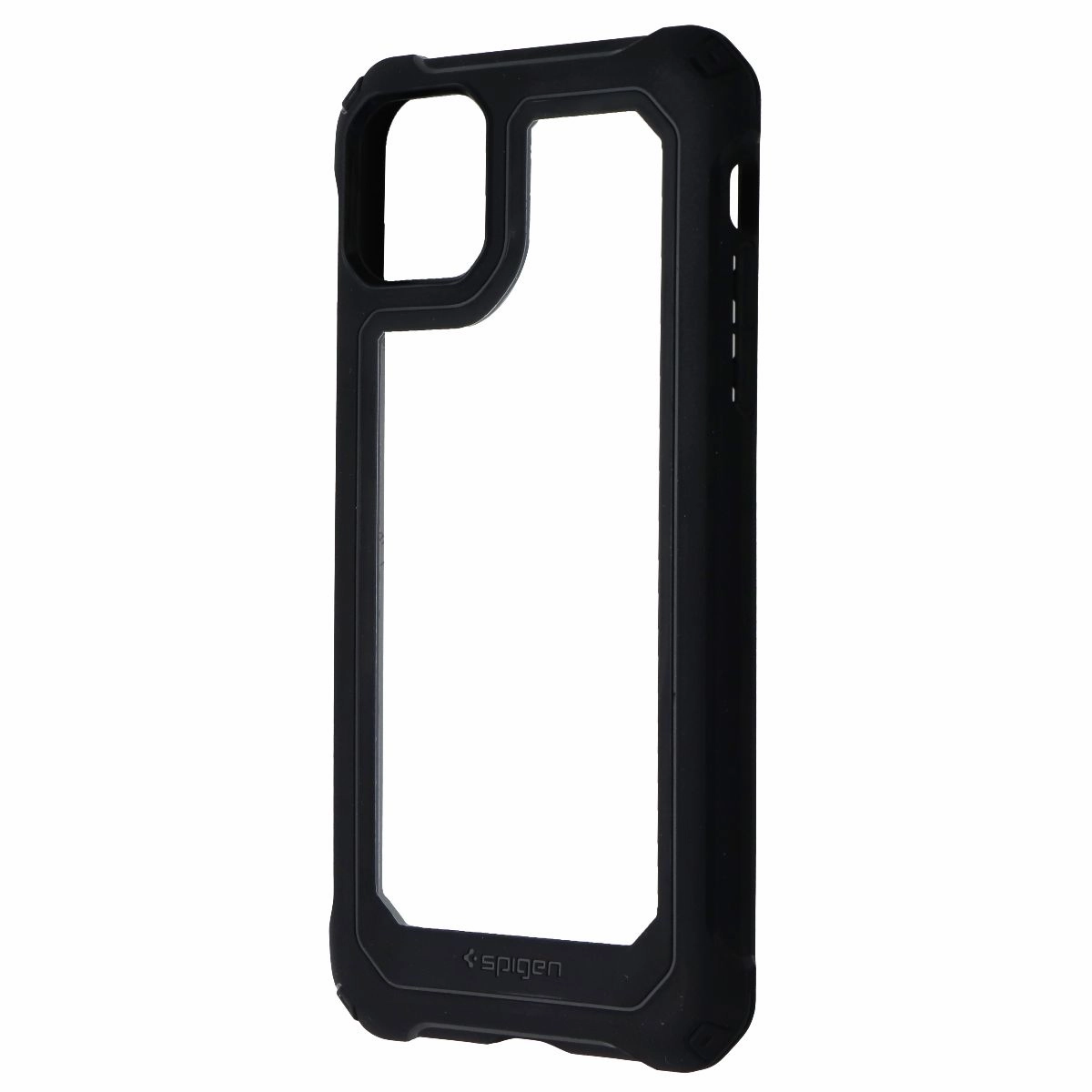 Spigen Gauntlet Series Case for Apple iPhone 11 Pro Max - Carbon Black/Clear Stylish frame Shockproof Frame