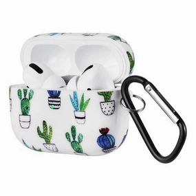 Cactus Themed Case - Apple AirPods Pro (1st Generation) durable travel airpods shell