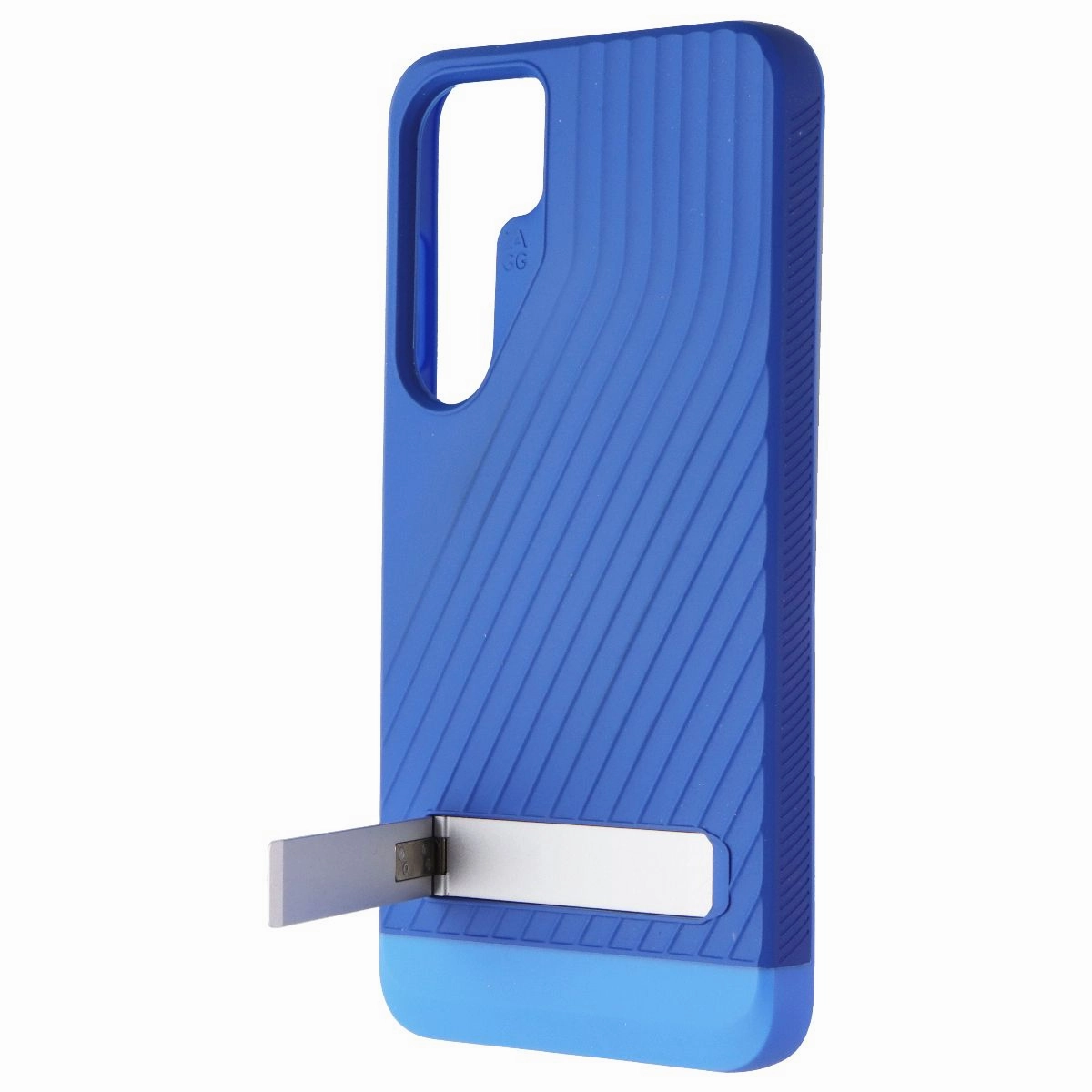 Stylish Surface Design High strength ZAGG Denali Case with Kickstand for Samsung Galaxy S24 Plus - Cobalt Blue