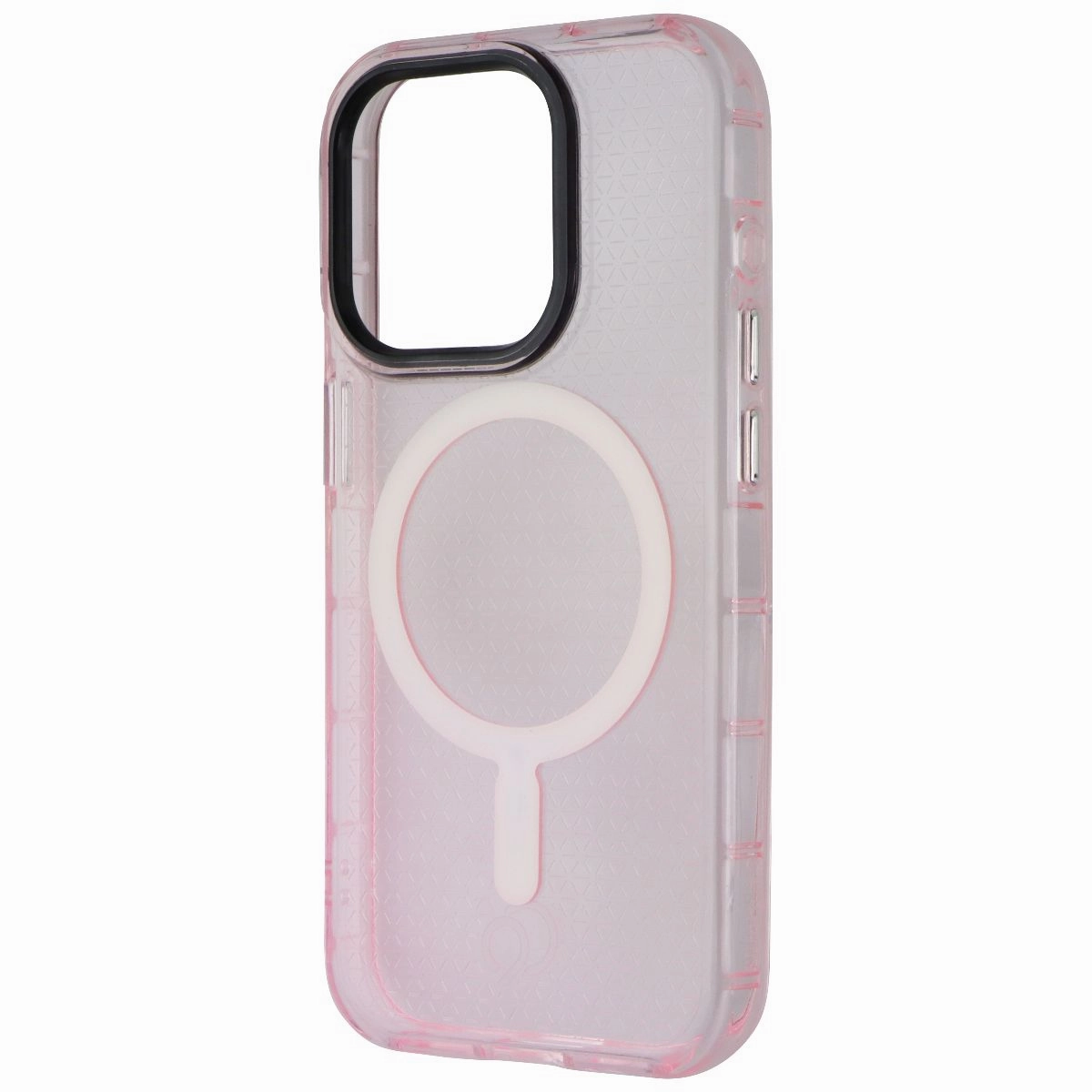Fashionable Texture Drop Shield Nimbus9 Phantom 2 Series Case for MagSafe for Apple iPhone 15 Pro - Flamingo
