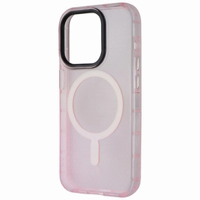 Fashionable Texture Drop Shield Nimbus9 Phantom 2 Series Case for MagSafe for Apple iPhone 15 Pro - Flamingo
