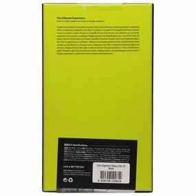 Luxury Accent Magnetic Mount Ringke Folio Signature Series Case for Samsung Galaxy Note20 - Black