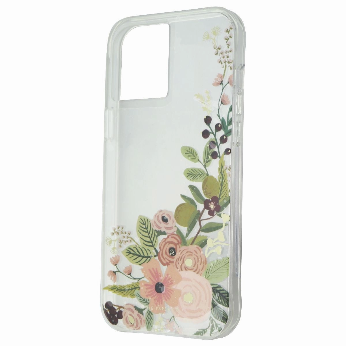 simple design Edge Reinforced Rifle Paper Co Series Case for Apple iPhone 12 Pro Max - Garden Party Rose