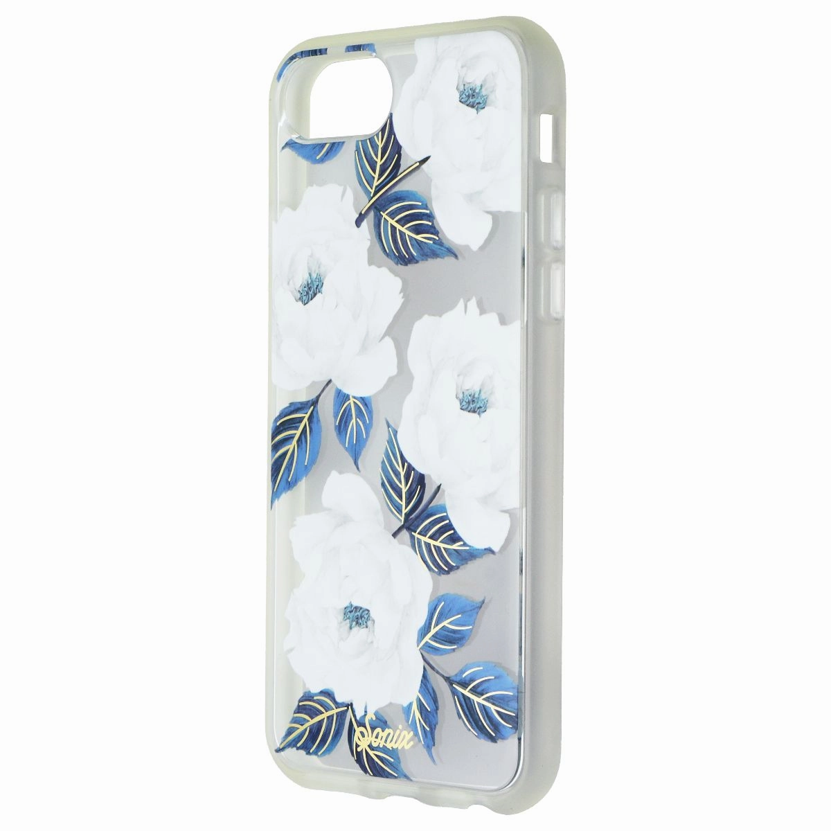 Sonix Clear Coat Hard Case for iPhone SE (2nd Gen) / 8 / 7 / 6s - Sapphire Bloom Transparent Look Lightweight accessory