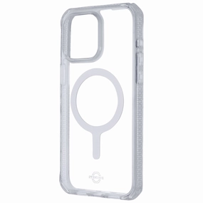 Smooth Edge Design Practical Look ITSKINS Hybrid_R Clear Series Case for MagSafe for Apple iPhone 15 Pro Max Clear
