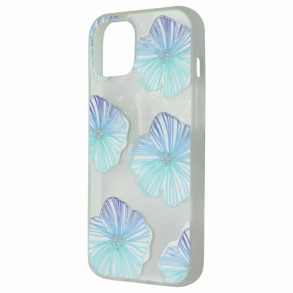 High-End Detail MyBat Pro Mood Series Case for Apple iPhone 13 - Diamond Flower