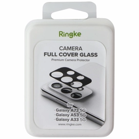 Ringke Camera Full Cover Glass for Samsung Galaxy A73 5G/A53 5G/A33 5G (3 Pack) Screen Care Elite Max Tech Film
