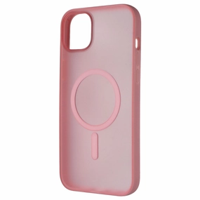 Compact Fit Light Touch Verizon Slim Case for MagSafe for Apple iPhone 14 Plus - Rose Cloud (Pink)