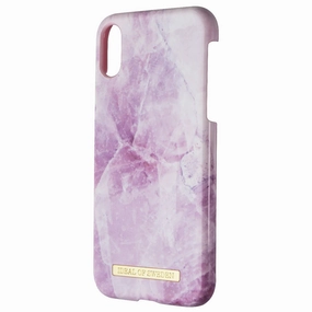 iDeal of Sweden Printed Case for Apple iPhone XR - Pilion Pink Marble Enhanced grip Drop Defense