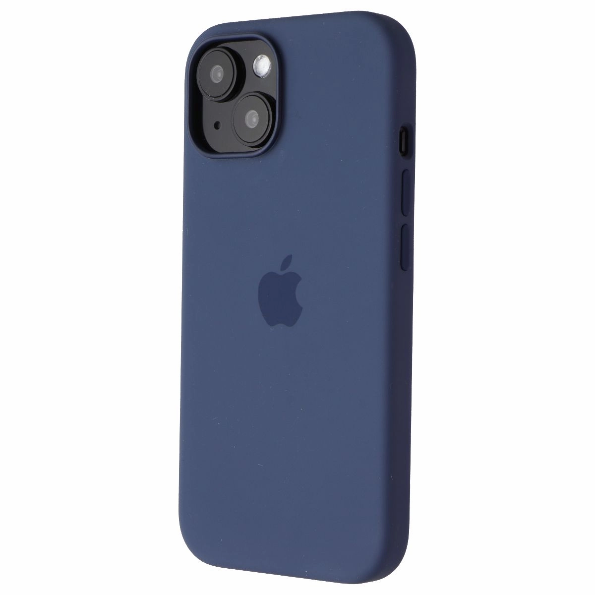 Minimal Detail Apple Official Silicone Case for MagSafe for iPhone 15 - Storm Blue