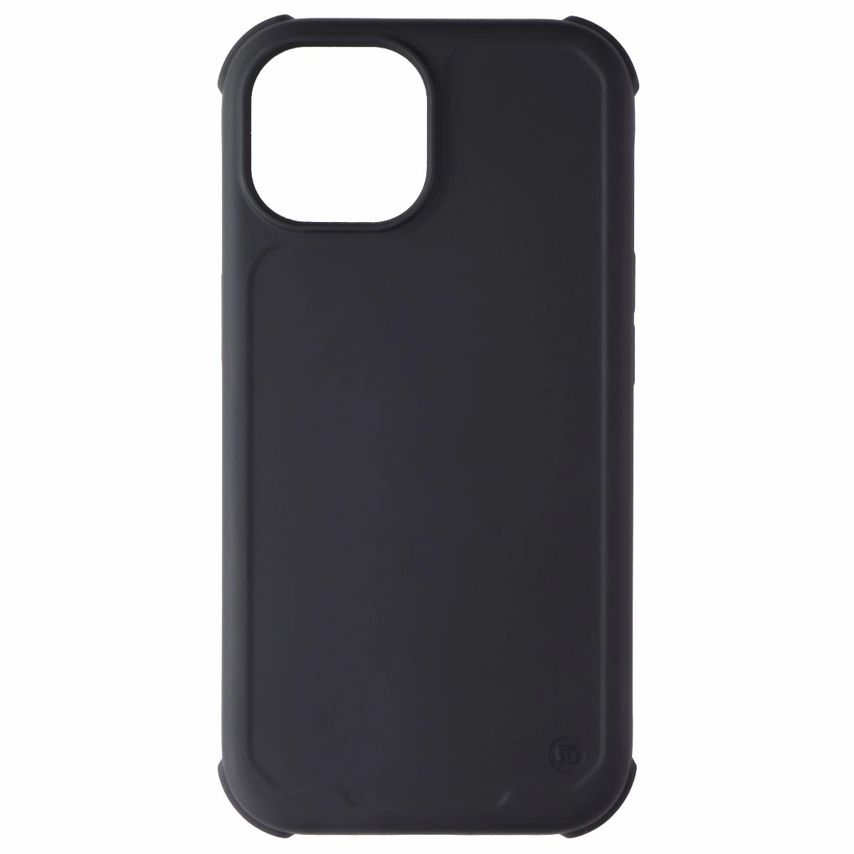 CLCKR G-Form Protection Case for MagSafe for Apple iPhone 15 - Carbon Black Flexible Edge Texture Desk Companion