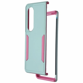 Case Brand Case for Samsung Galaxy Z Fold4 - Aqua / Pink Version Everyday Protection