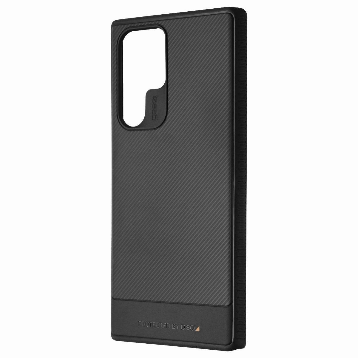 ZAGG Copenhagen Series Case for Samsung Galaxy S22 Ultra - Black Sport Inspired Smooth Surface