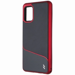 ZIZO Division Series Case for Samsung Galaxy A51 - Black / Red Comfort Shield Texture Cushioned Edge