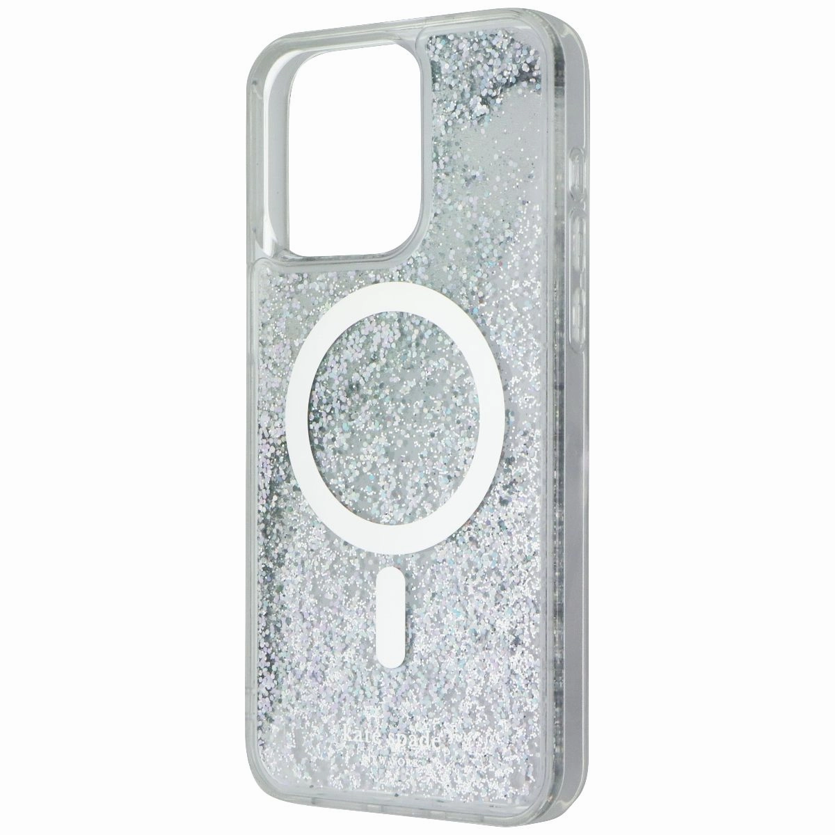 Kate Spade Liquid Glitter Case for MagSafe for iPhone 15 Pro Max - Iridescent Patterned Design