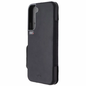 Shockproof Corners EFM Monaco Series Folio Case for Samsung Galaxy (S22 ) - Black
