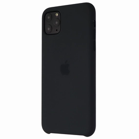 Apple Silicone Case for iPhone 11 Pro Max - Black (MX002ZM/A) Modern Texture Look Strong Corners
