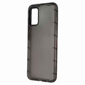 Zizo Surge Series Gel Case For Samsung Galaxy A02s - Smoke/Red Rugged Look Finish