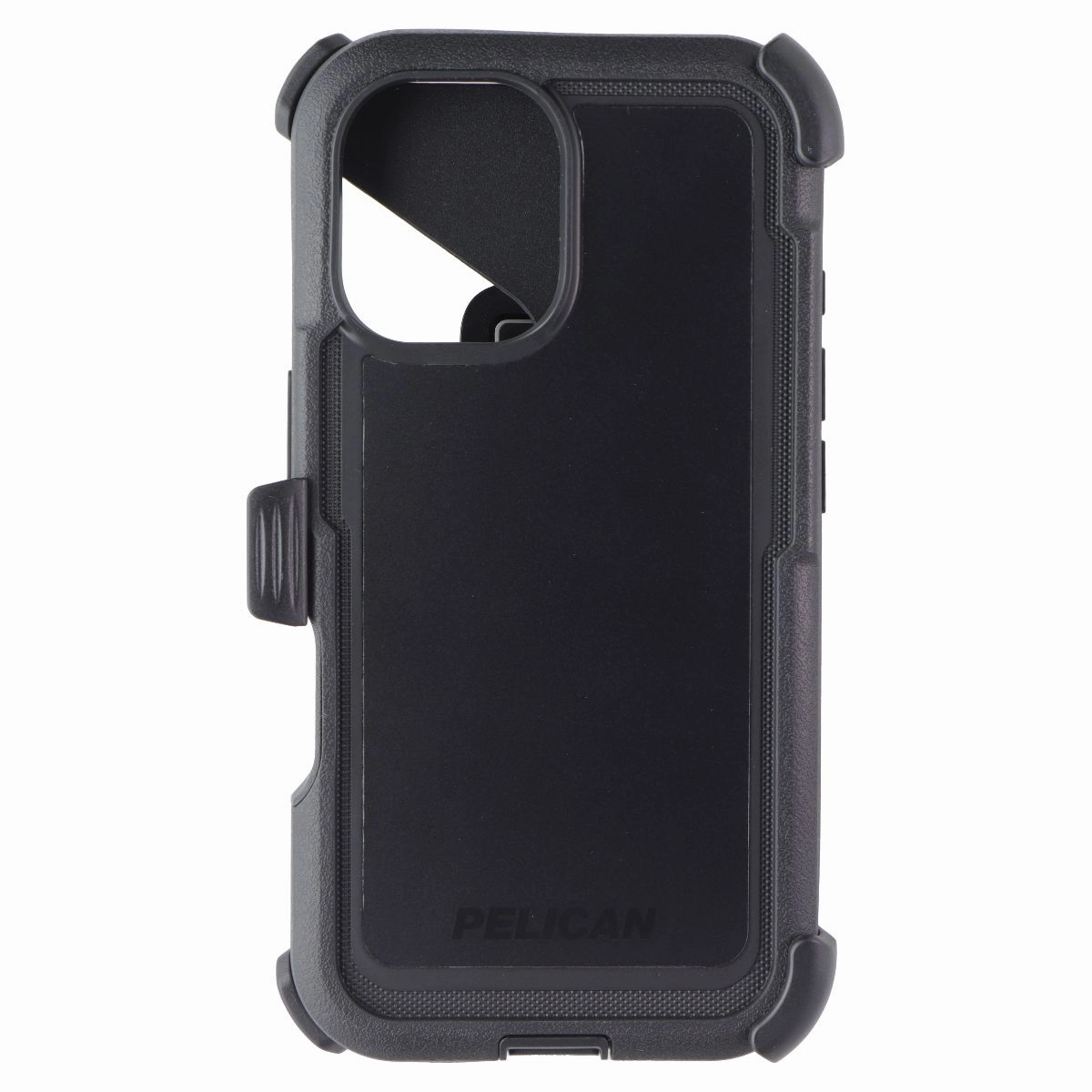 Matte Coating Urban Fashion Pelican Voyager Case & Holster for MagSafe for Apple iPhone 16 - Black