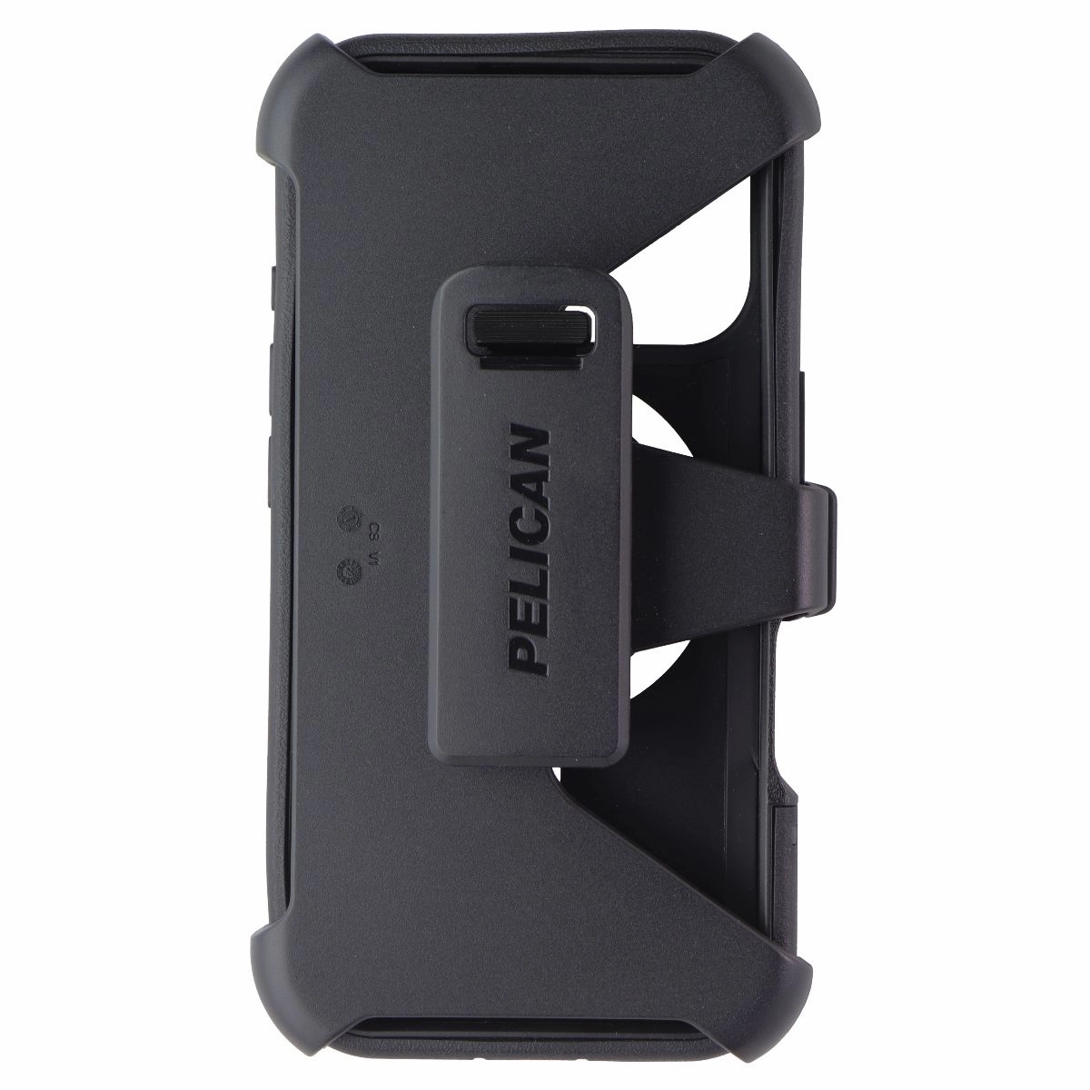 Pelican Voyager Case & Holster for MagSafe for Apple iPhone 16 - Black Matte Texture Finish