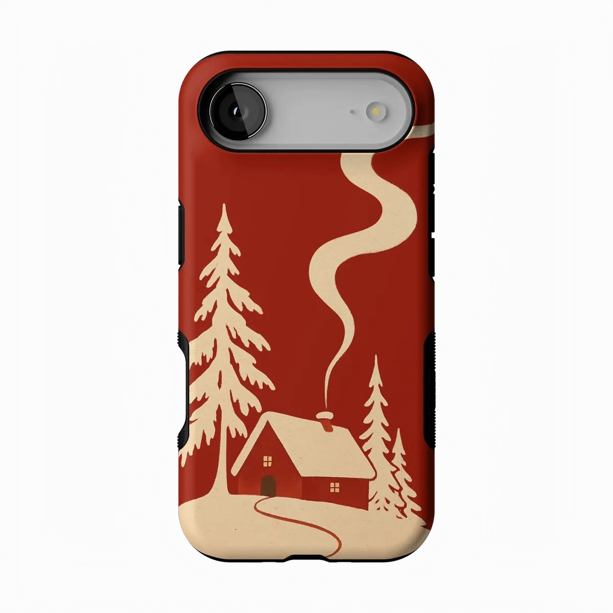 Snowed In | Cozy Winter Case Elegant Build Texture daily protection