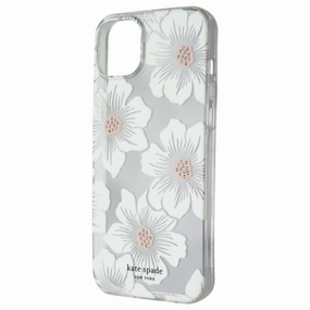 Kate Spade Protective Hardshell Case for iPhone 14 Plus - Hollyhock Floral Lightweight Build