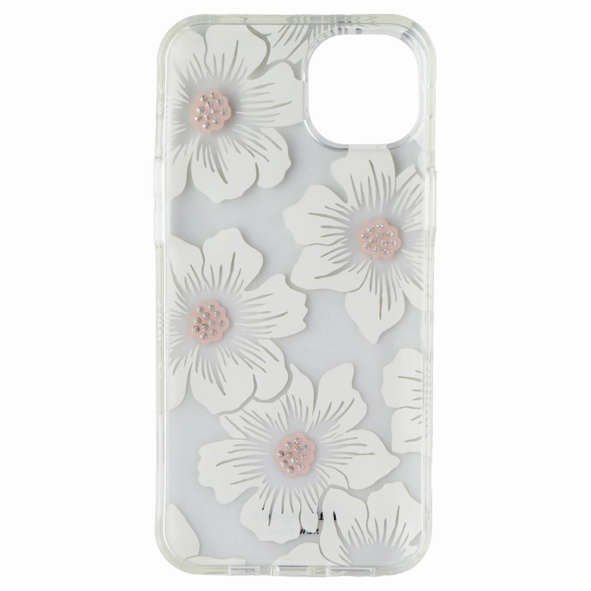 Kate Spade Protective Hardshell Case for iPhone 14 Plus - Hollyhock Floral Elegant Comfort