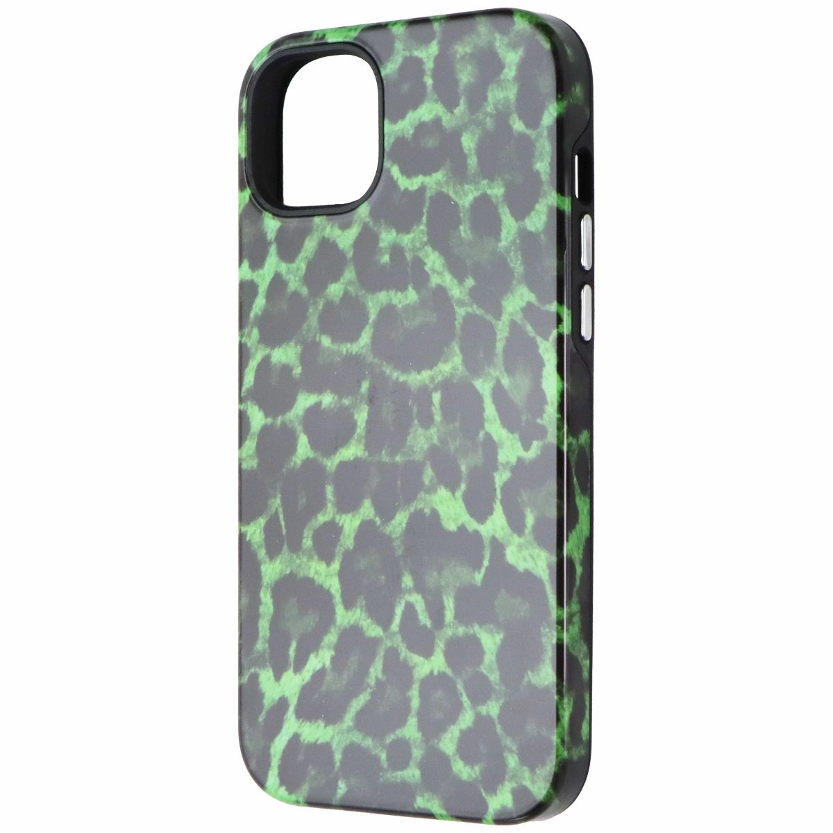 MyBat Pro Fuse Series Case for MagSafe for iPhone 14 Plus - Green Leopard Protective cover Modern Edge Layer